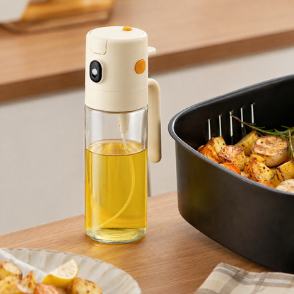 🌿 Kitchen Essential | Glass | Cooking Counter | Home Chef | Dual-Mode Pouring