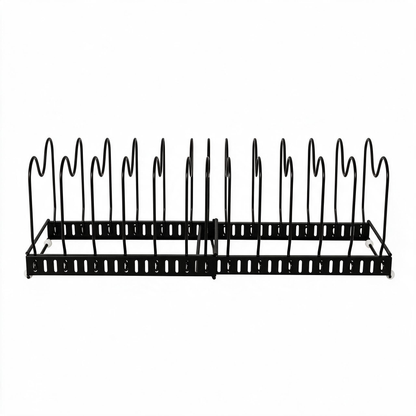🍽️ Dish Rack | Metal Kitchen Families | Expandable Black Storage